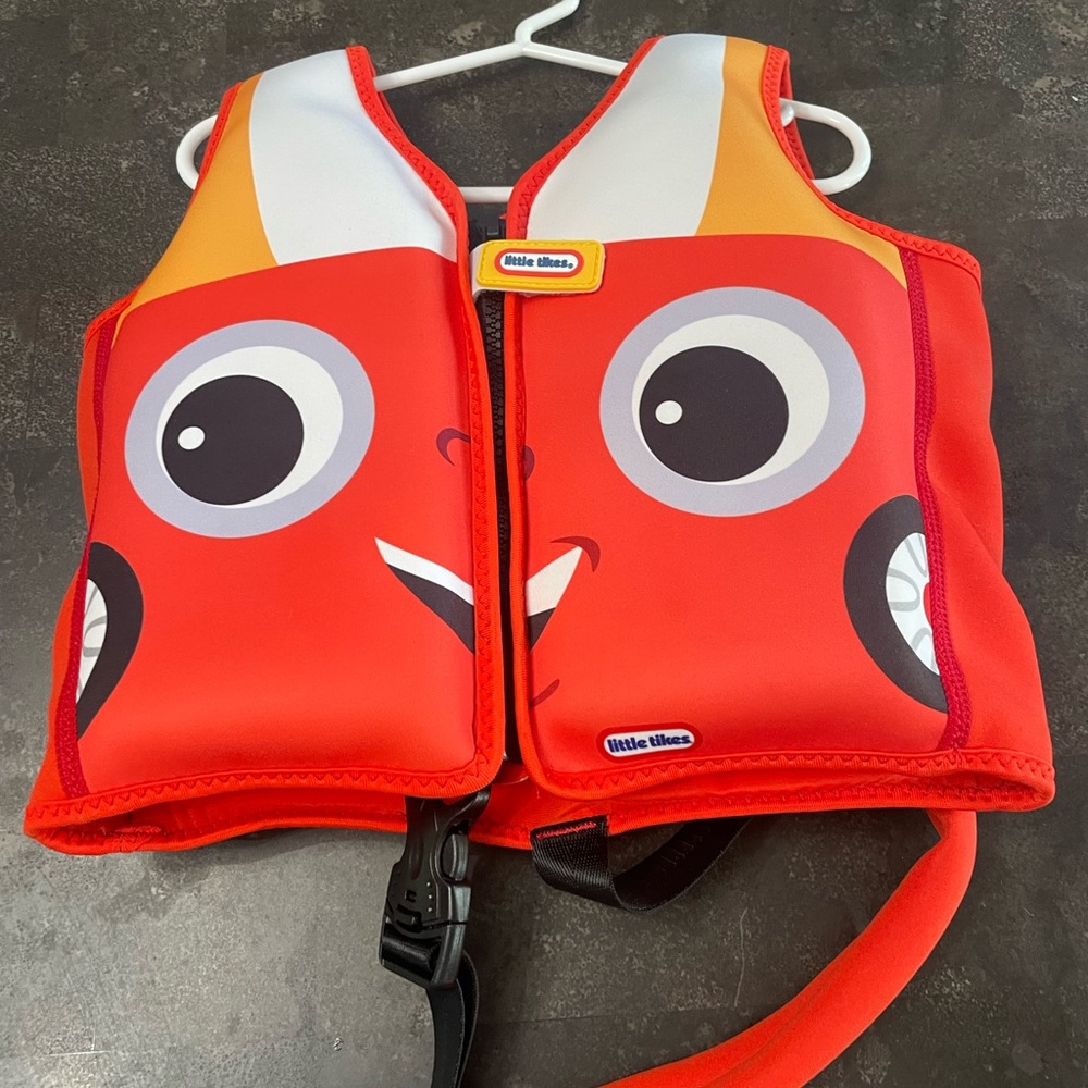 Little Tikes Red Kids Swim One Piece